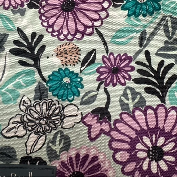 Lighten Up Large Blush & Brush Vera Bradley- Penelope Garden Pattern - Picture 2 of 5